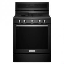 Kitchen Aid KFGG500EBL - 30 in. Convertible Freestanding Gas Range