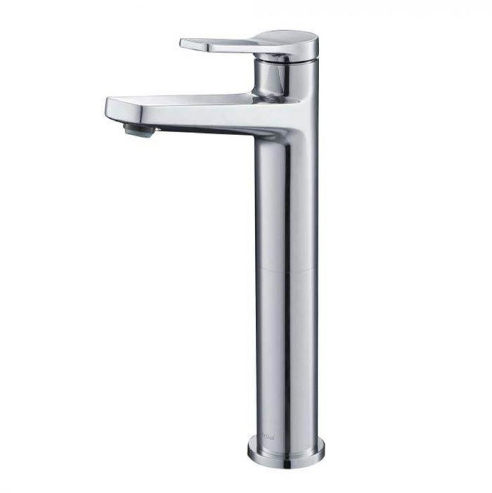 Indy Single Handle Vessel Bathroom Faucet in Chrome (2-Pack)