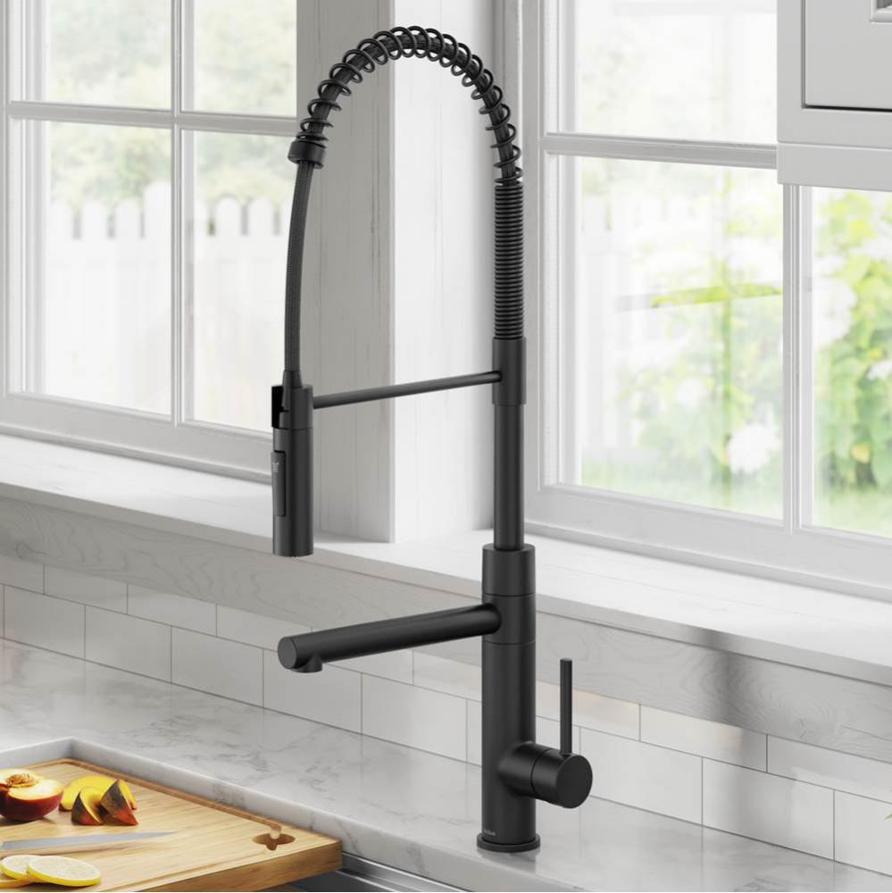 KRAUS Artec Pro Commercial&#xa0;Style&#xa0;Pull-Down Single Handle Kitchen Faucet with Pot Filler