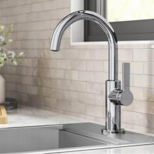 Kraus KPF-2822CH - KRAUS® Oletto™ Single Handle Kitchen Bar Faucet in Chrome