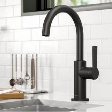 Kraus KPF-2822MB - Oletto Single Handle Kitchen Bar Faucet in Matte Black