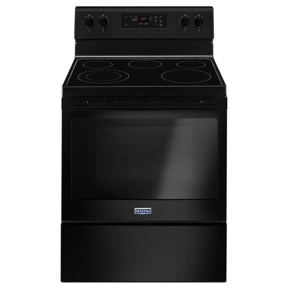 30-Inch Wide Electric Range With Shatter-Resistant Cooktop - 5.3 Cu. Ft.