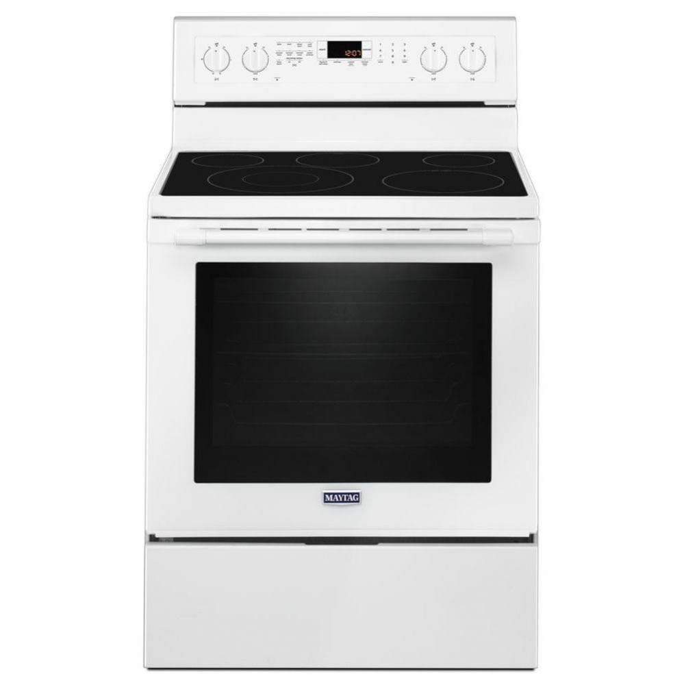 30-Inch Wide Electric Range With True Convection And Power Preheat - 6.4 Cu. Ft.