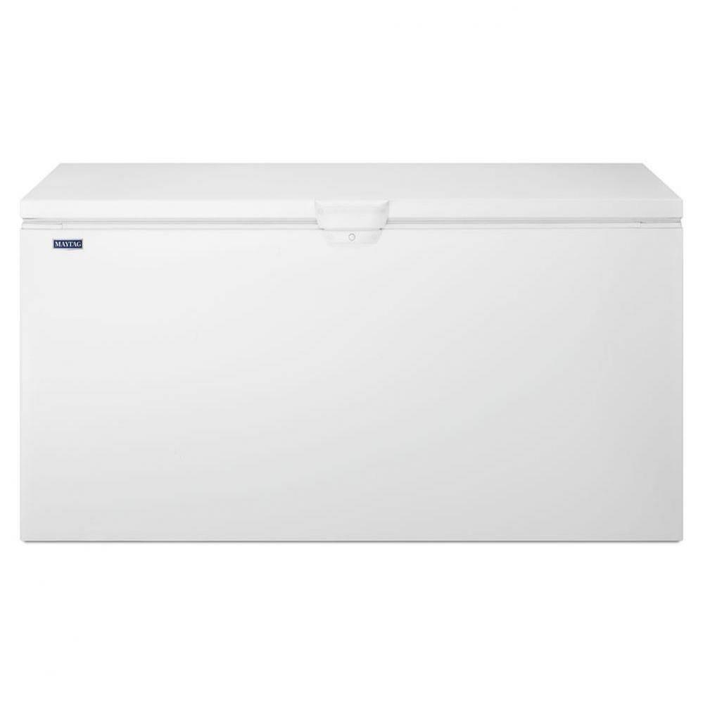 22 cu. ft. Chest Freezer with Door Lock