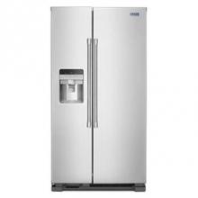 Maytag MSS25C4MGZ - 25 Cu Ft, 36 Inch Width, Led Lighting, Dual Pad Dispenser, Idi, Pizza Pocket, Afp Stainless