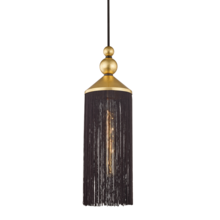 Mitzi by Hudson Valley Lighting H300701-GL/BK - Scarlett Pendant