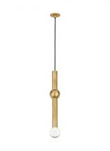 Visual Comfort & Co. Modern Collection 700TRSPAGYD1PNB-LED930 - Guyed Port Alone Pendant