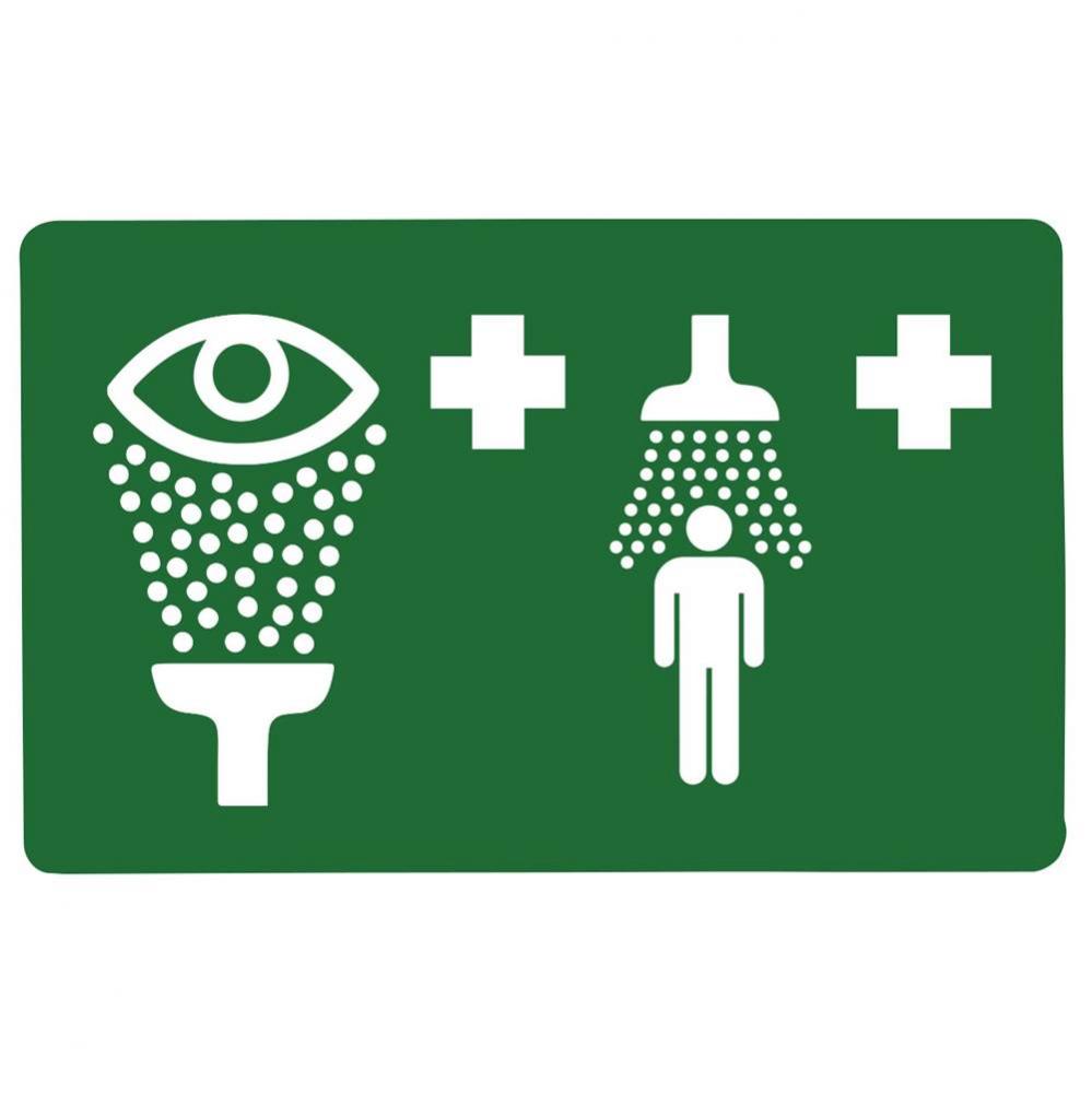 Speakman Emergency Shower &amp; Eyewash Sign