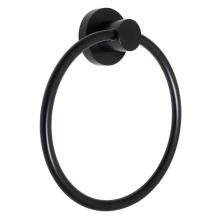 Speakman SA-2703-MB - Speakman Vector Hand Towel Ring in Matte Black