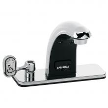 Speakman S-8818-CA-E - SensorFlo Classic S-8818-CA-E AC Powered Sensor Faucet with 4'' Deck Plate, Under Cntr M