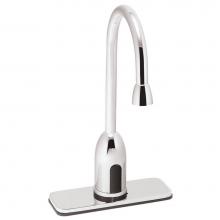 Speakman S-9211-CA-E - SensorFlo Gooseneck S-9211-CA-E AC Powered Sensor Faucet with 4'' Deck Plate and Under C