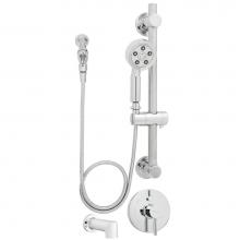 Speakman SLV-1490-ADA - Speakman Neo Diverter Trim, Handicap Shower and Tub System (Valve not included)