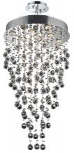 Elegant V2006D20C/RC - Galaxy 9 Light Chrome Chandelier Clear Royal Cut Crystal