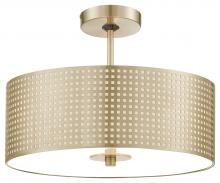 Minka George Kovacs P5747-695 - 3 LIGHT SEMI-FLUSH