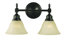 Framburg 2432 BN/AM - 2-Light Brushed Nickel Taylor Sconce