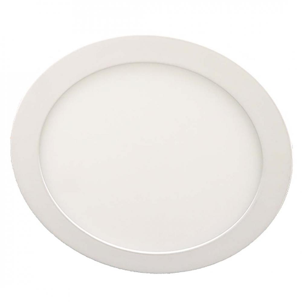 7.5&#34; 12W LED Designer Slimline Disk Light - WH 3000K