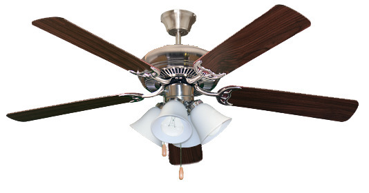 52&#39; 5-Blade NK Fan W/White 4-Light Kit(4x9.5W LED 3000K)