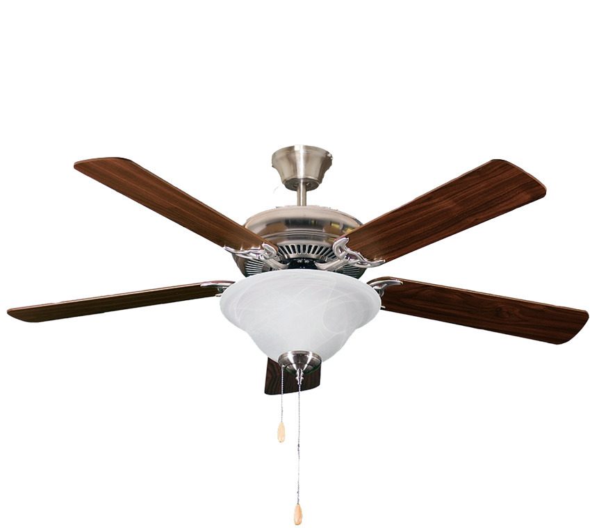 52&#39; 5-Blade NK Fan W/White Bowl Light Kit(2x9.5W LED 3000K)