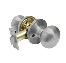 HOMEnhancements 90545 - FTFP30 Mushroom Passage, Satin Nickel (BARON)