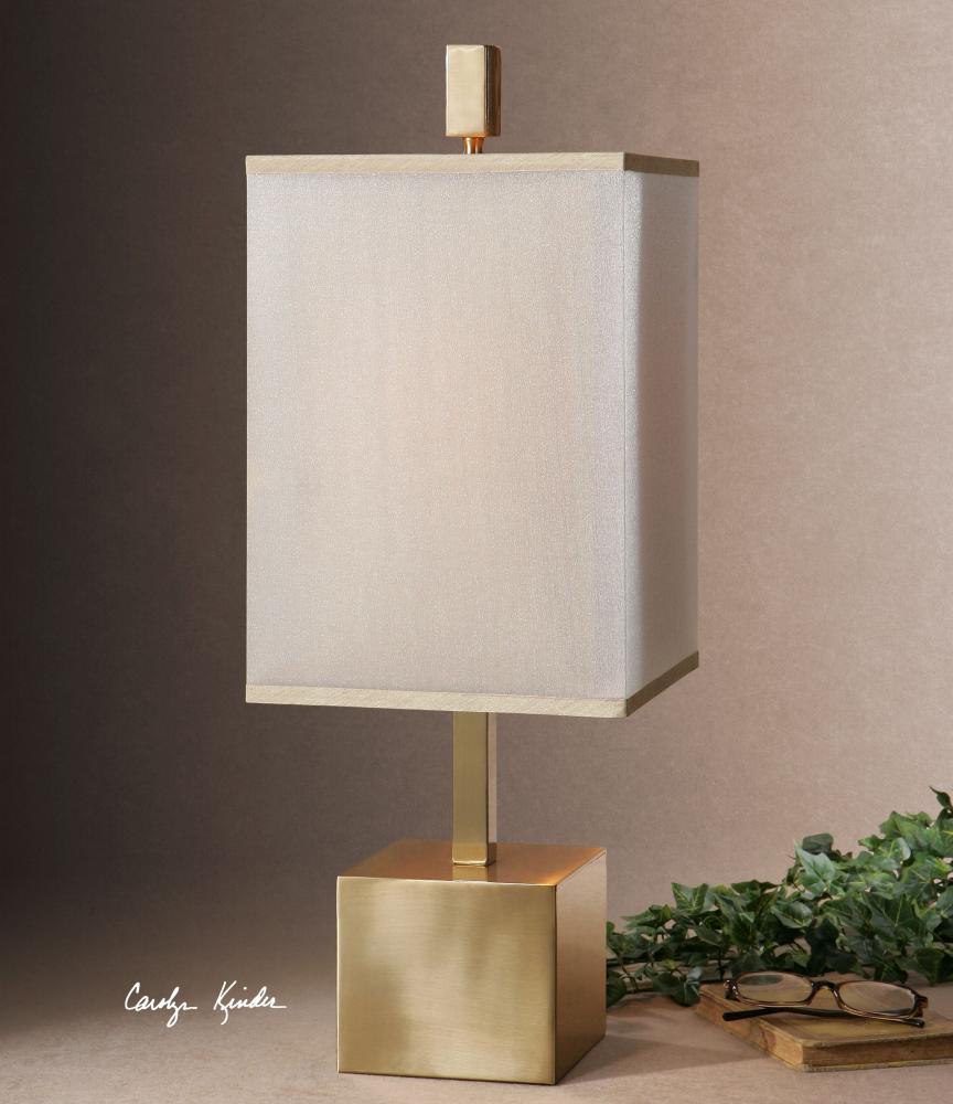 Uttermost Flannigan Brass Accent Lamp