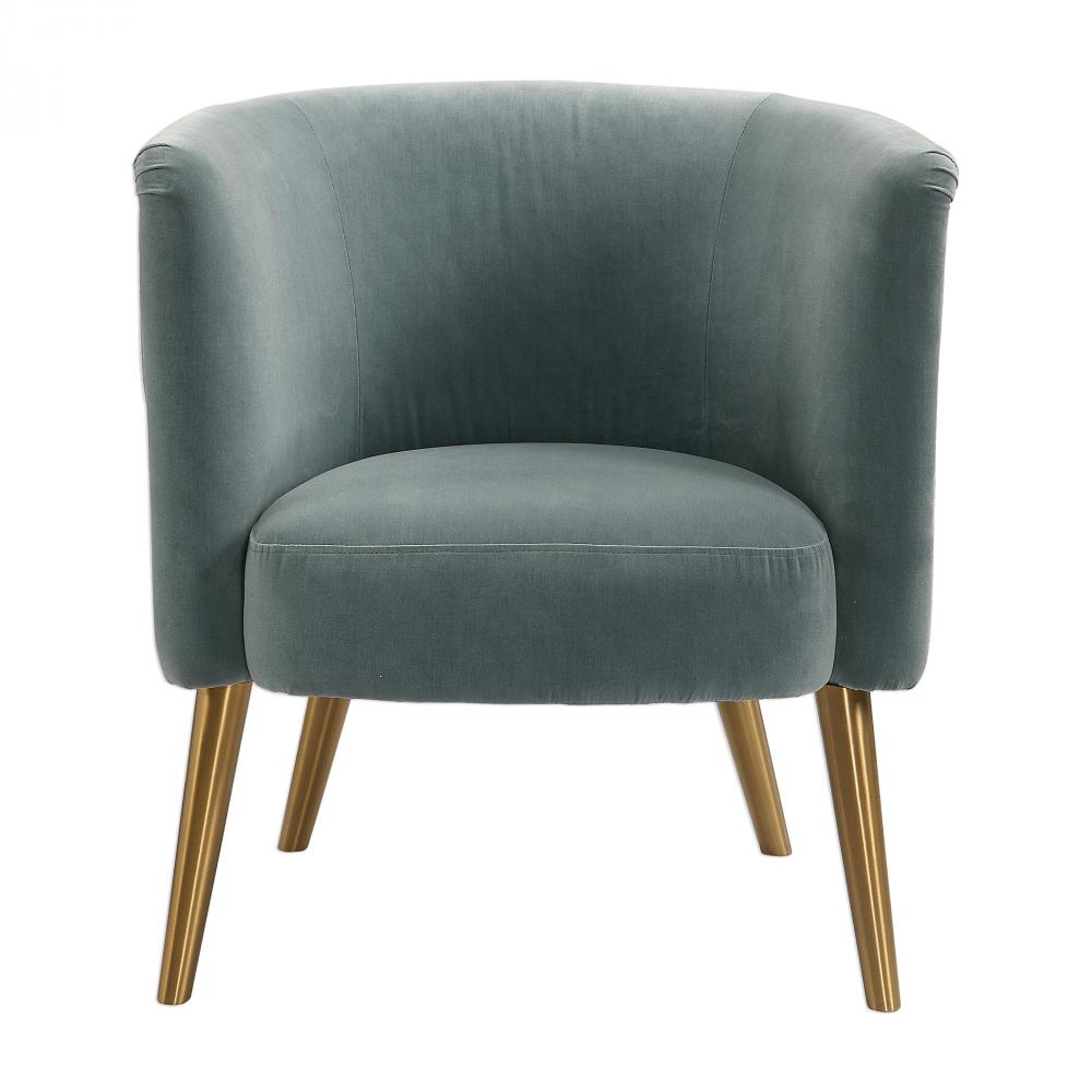 Uttermost Haider Gray Accent Chair