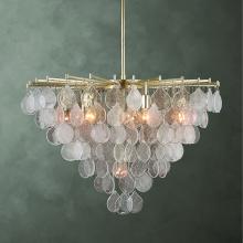 Uttermost 21583 - Goccia 8 Light Tear Drop Glass Pendant