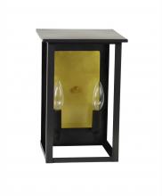 Northeast Lantern 8991R-VG-LT2-SMG-BR85 - Large Ashford With Rectangle Reflector Wall Mount Light