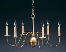 Northeast Lantern 969-DAB-LT8 - Hanging S-Arms Dark Antique Brass 8 Candelabra Sockets