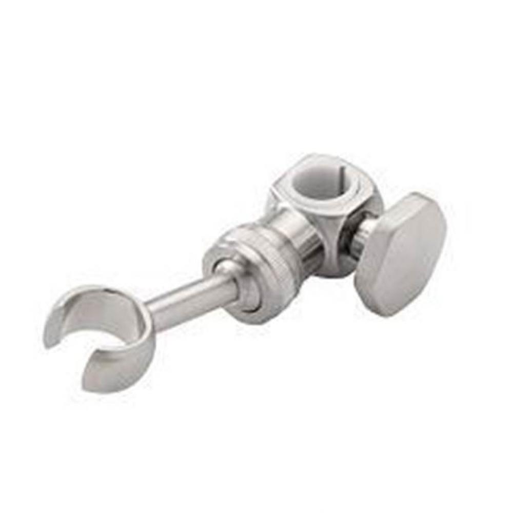 Classic brushed nickel handshower bracket