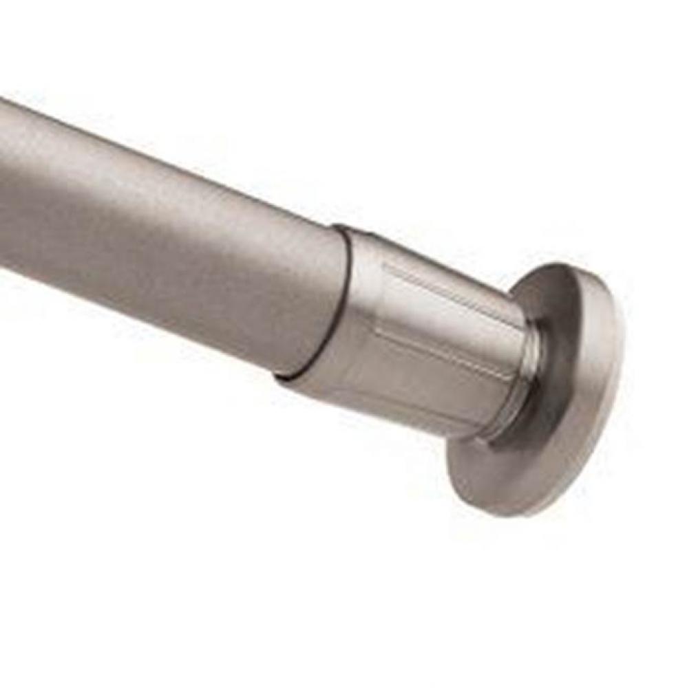 Stainless shower rod