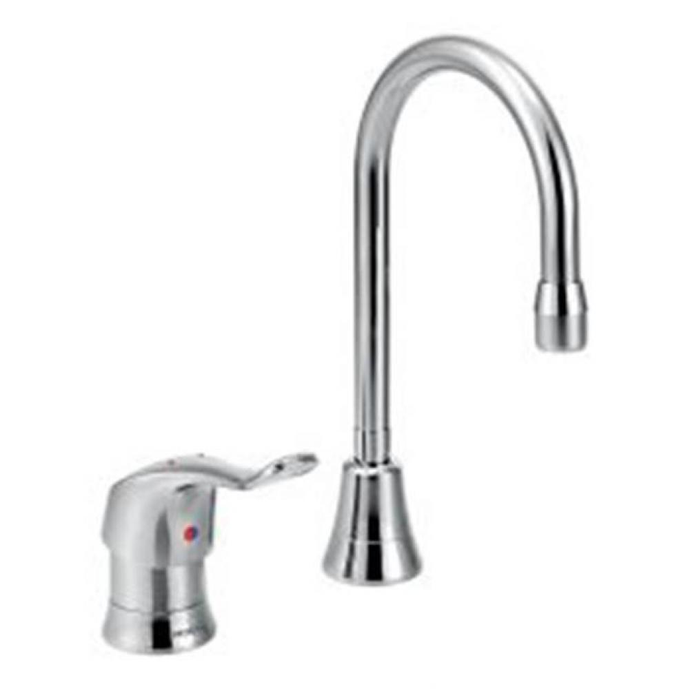 Chrome one-handle multi-purpose faucet