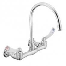 Moen Commercial 8126 - Chrome two-handle utility faucet