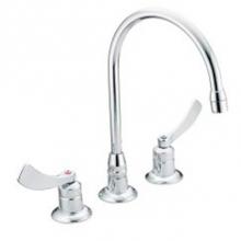 Moen Commercial 8225SM - Chrome two-handle kitchen faucet