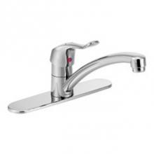 Moen Commercial 8701 - Chrome one-handle kitchen faucet