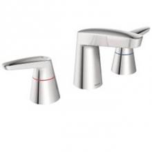 Moen Commercial 9220F05 - Chrome two-handle lavatory faucet