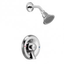 Moen Commercial T8375EP15 - Chrome Posi-Temp(R) all-metal trim kits