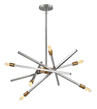 Hinkley 4765BN - Medium Adjustable Single Tier Chandelier