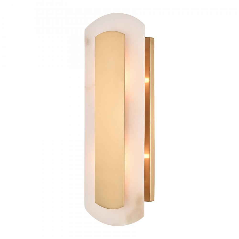 Lanza 18.75&#39;&#39; High 2-Light Sconce - Natural