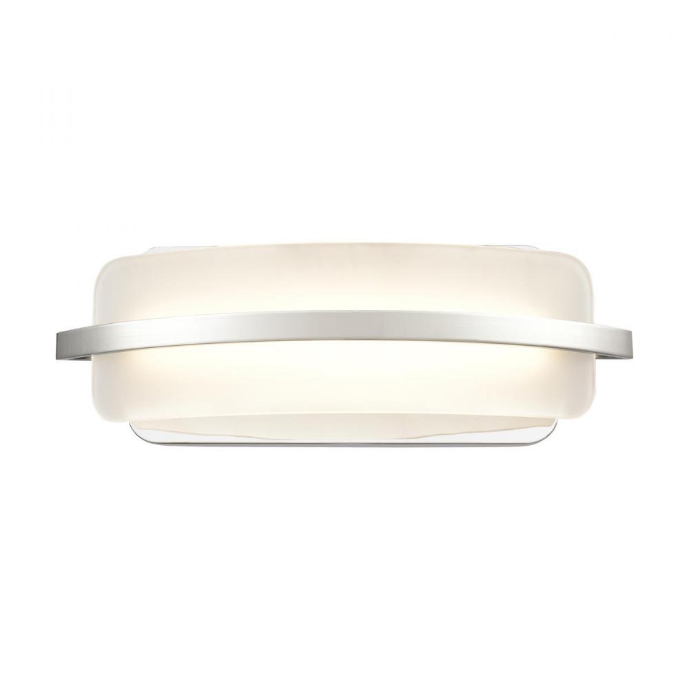 Curvato 16&#39;&#39; Wide LED Vanity Light - Polished Chrome