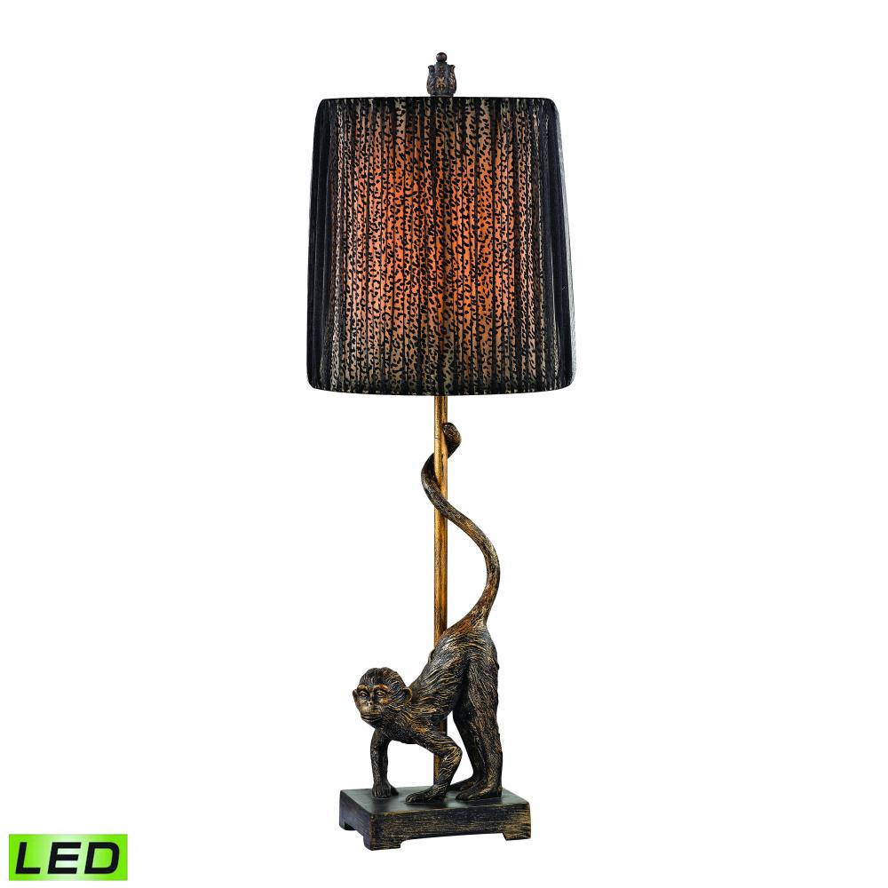 Aston 26&#39;&#39; High 1-Light Table Lamp - Bronze - Includes LED Bulb