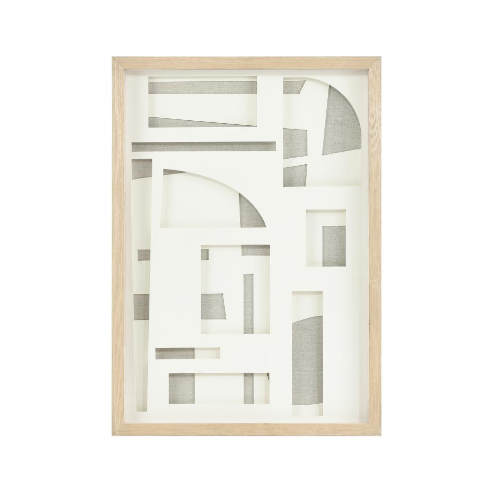 Paper I Dimensional Wall Art - Neutral