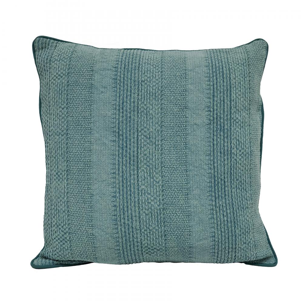 Saskia 22x22&#39;&#39; Pillow - Aqua