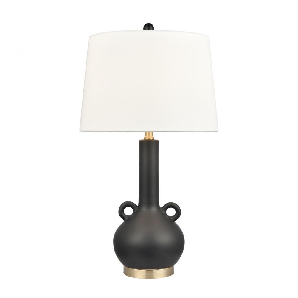 Sanderson 27&#39;&#39; High 1-Light Table Lamp - Matte Black