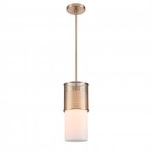 ELK Home 63321/1 - Esteem 6'' Wide 1-Light Mini Pendant - Aged Brass