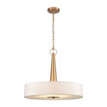 ELK Home 89845/4 - Leo 22'' Wide 4-Light Pendant - Brushed Gold