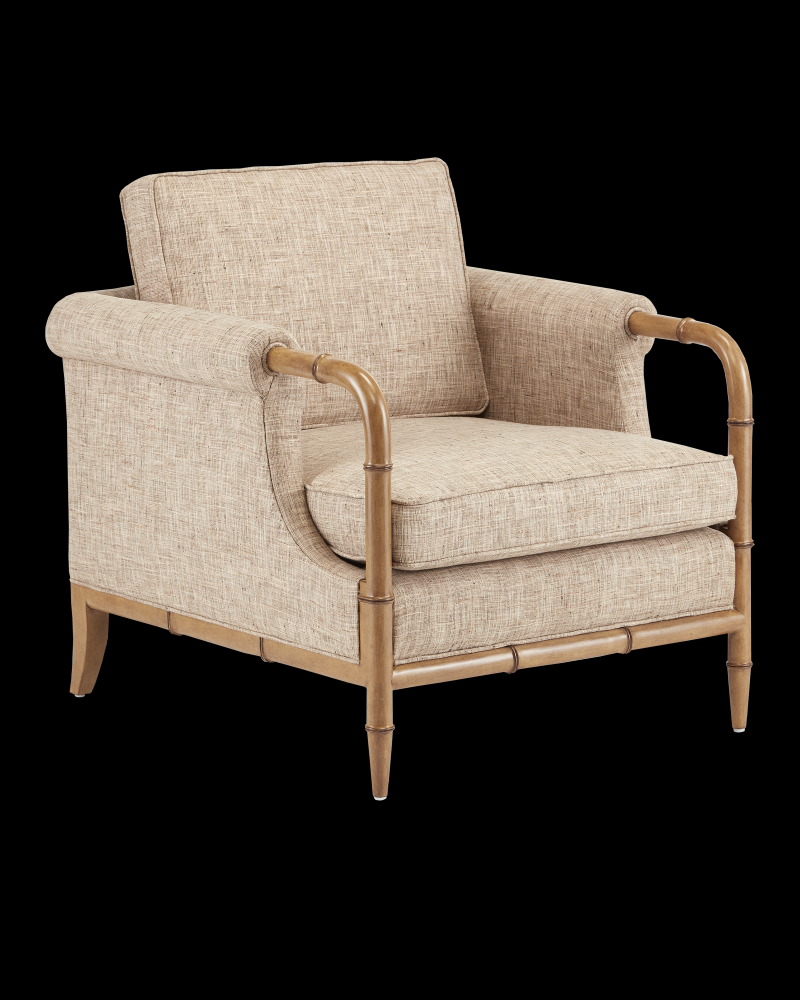 Merle Walnut Armchair, Finn Safari