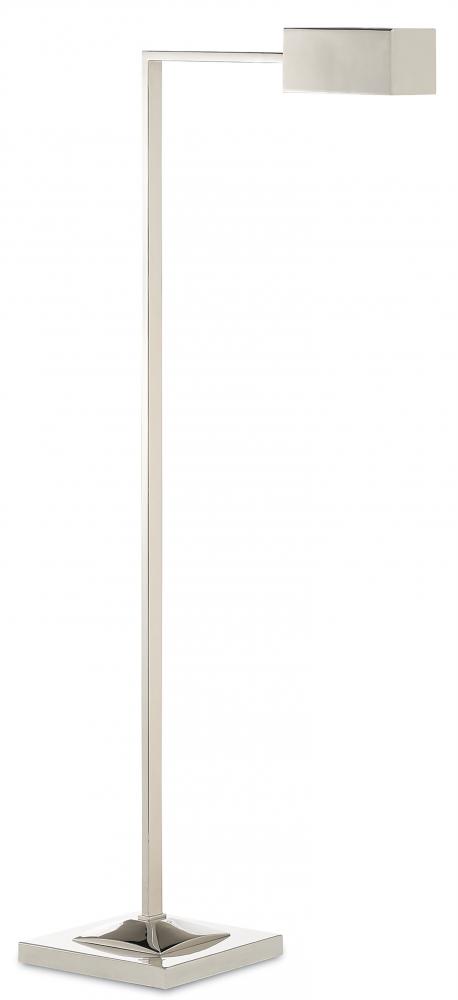 Ruxley Nickel Floor Lamp