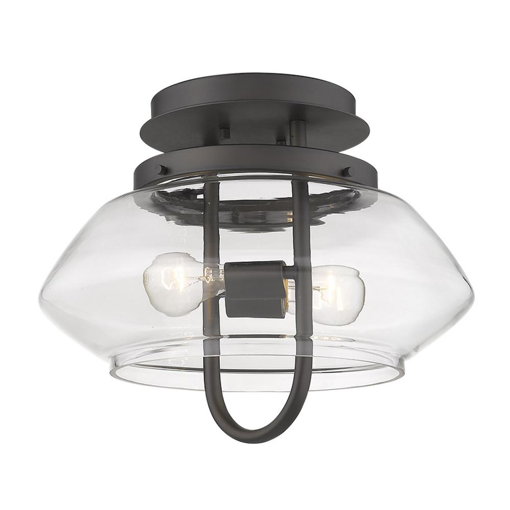 Garner 2-Light Semi-Flush Mount