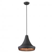 Trend Lighting by Acclaim TP30121BK - Tholos 1-Light Pendant